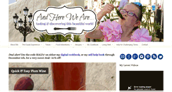 Desktop Screenshot of andhereweare.net